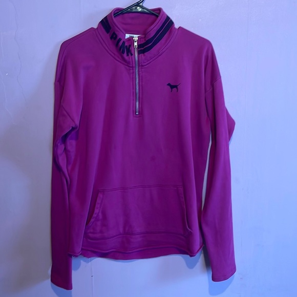 Victoria secret’s Pink Half zip pullover small - Picture 2 of 7